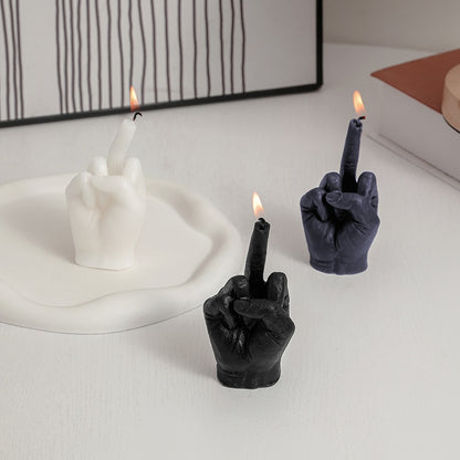 Middle Finger Shaped Scented Candles